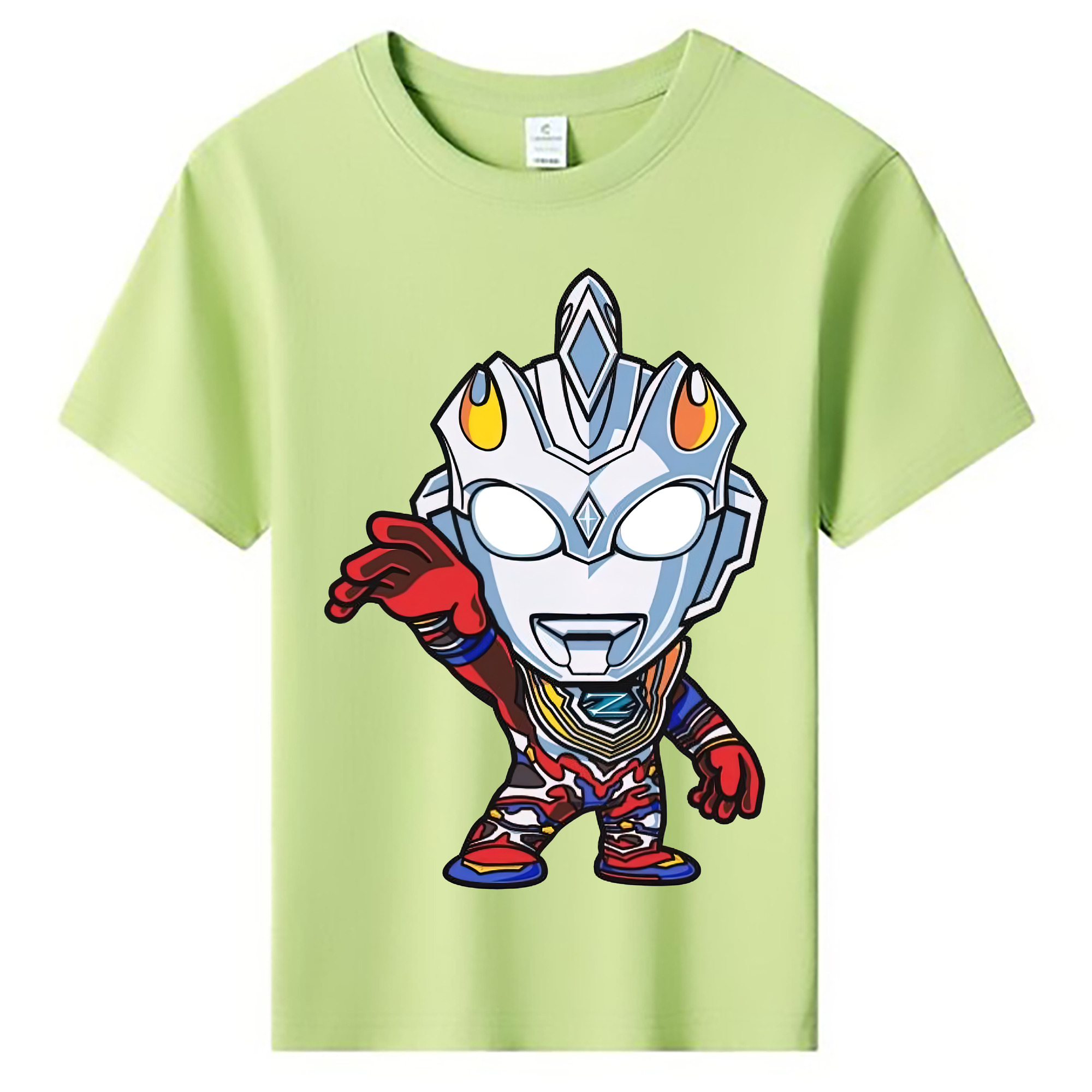 （画像用） ウルトラマン Ultraman 綿100％キッズTシャツ（フロントプリント）